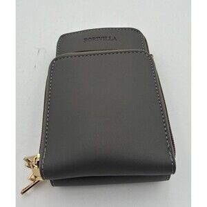 Borivilla Cell Phone Wallet Purse Touchscreen Window Crossbody Bag For Women.